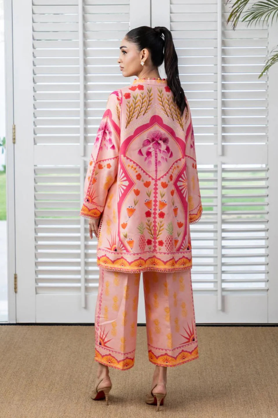 Digital Printed Muslin Co-Ord Set – Chic, Comfy & Effortless
