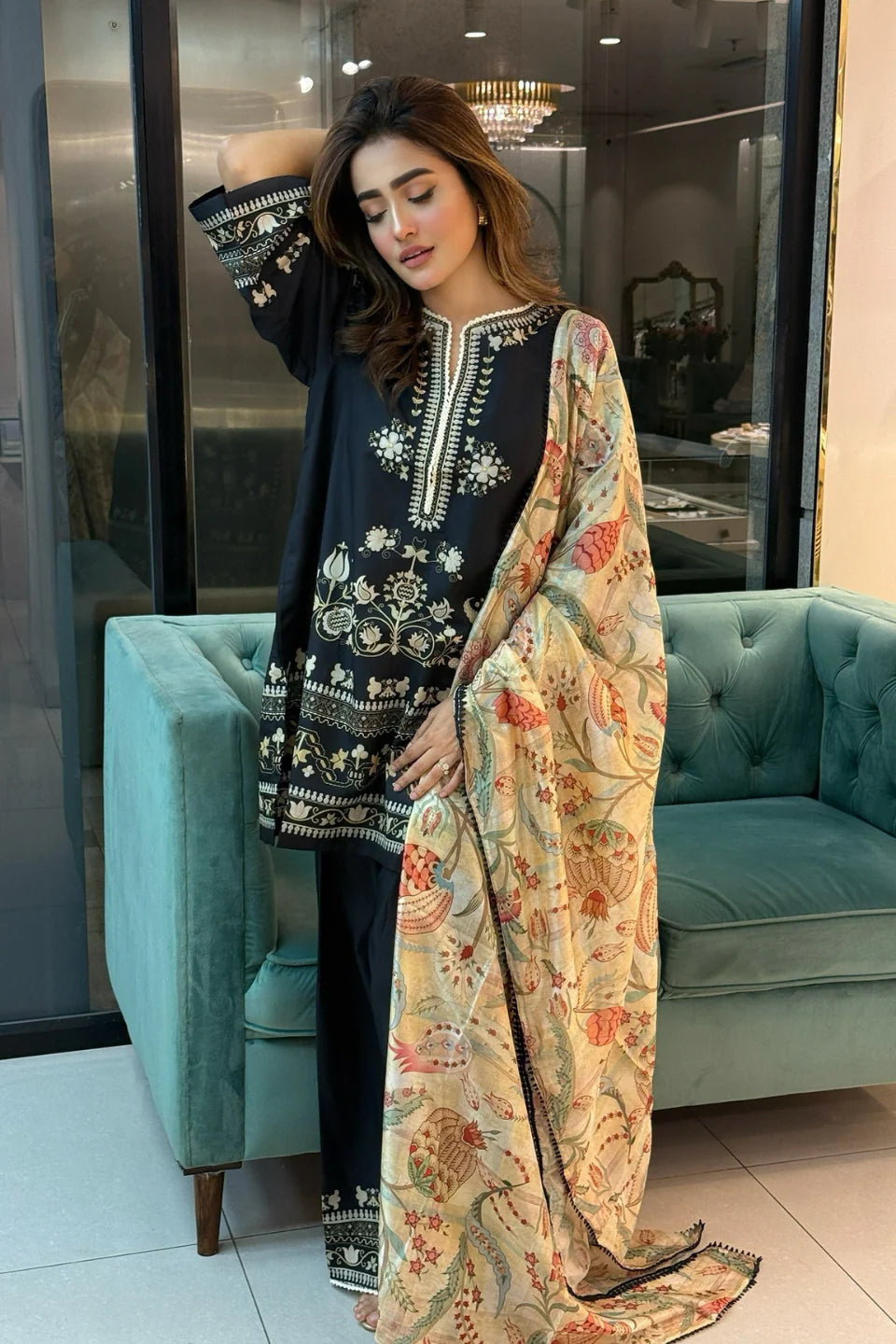 Premium Korean BSY Printed Co-Ord Set – Style Meets Comfort