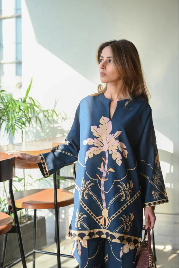 Blue Moon Designer Co-Ord Suit – Effortless Chic